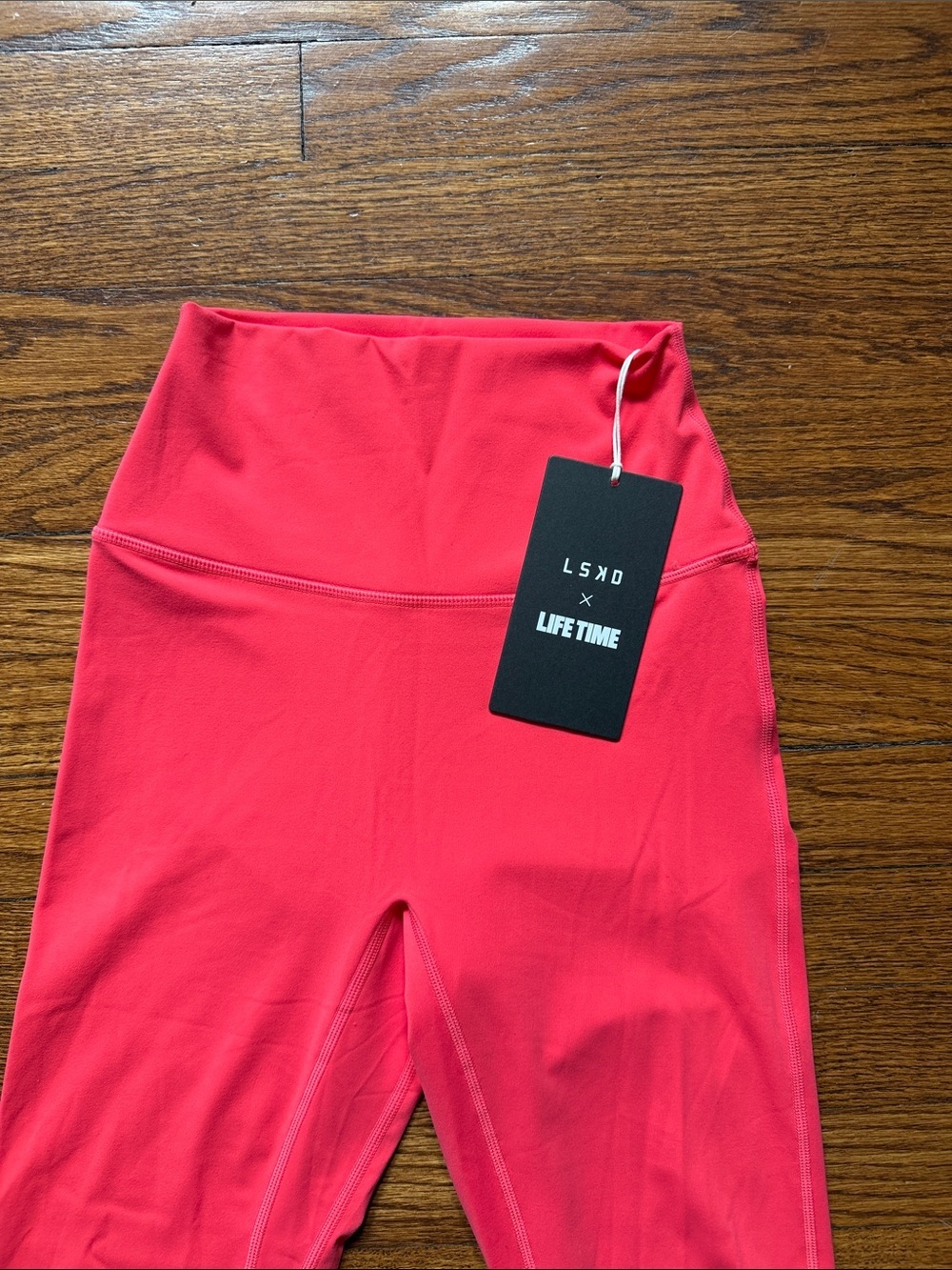 LSKD x Life Time Red High-Waist Leggings - Picture 4 of 9